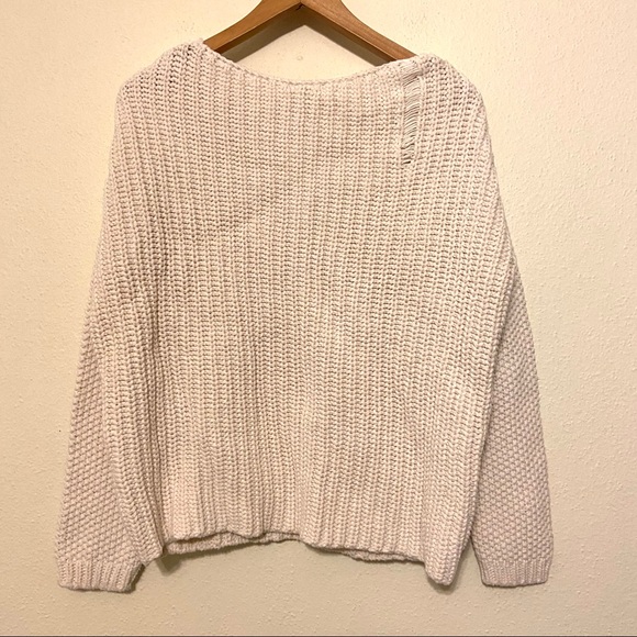 H&M Fringe Chunky sweater - Picture 4 of 8